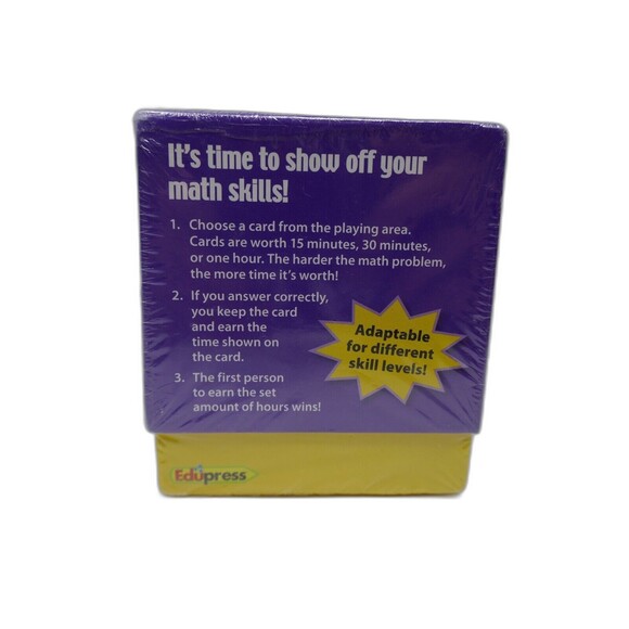 Time's Up! The Elapsed Time Game Grades 4-5 SEALED - Picture 4 of 6